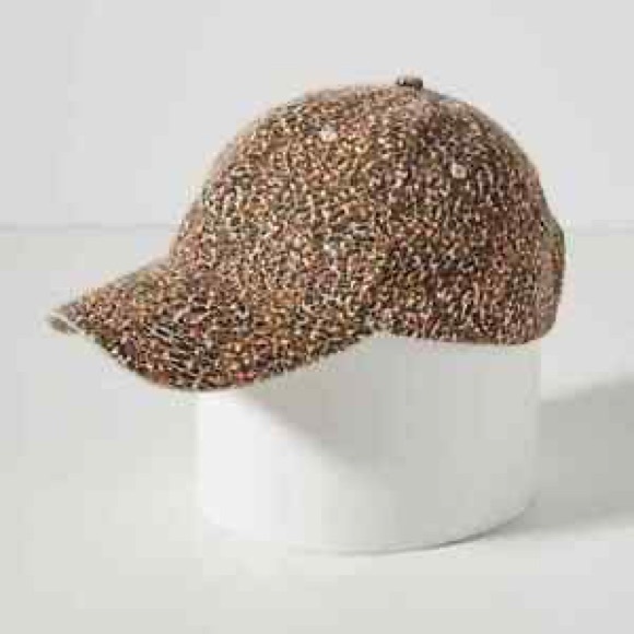 Anthropologie Accessories - Anthropologie Leopard Print Baseball Cap NWOT